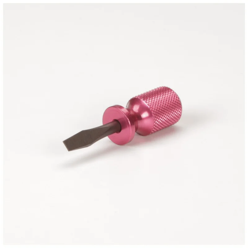 Knurled-Handle Terminal Tool Flat Blade 3/16" x 1"