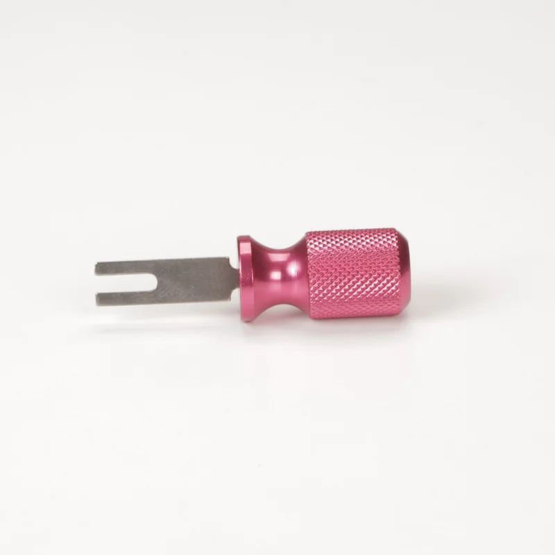 Knurled-Handle Terminal Tool Flat Blade 8.0mm x 24.0mm