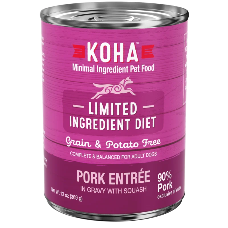 KOHA Dog GF LID 90% Pork 13oz
