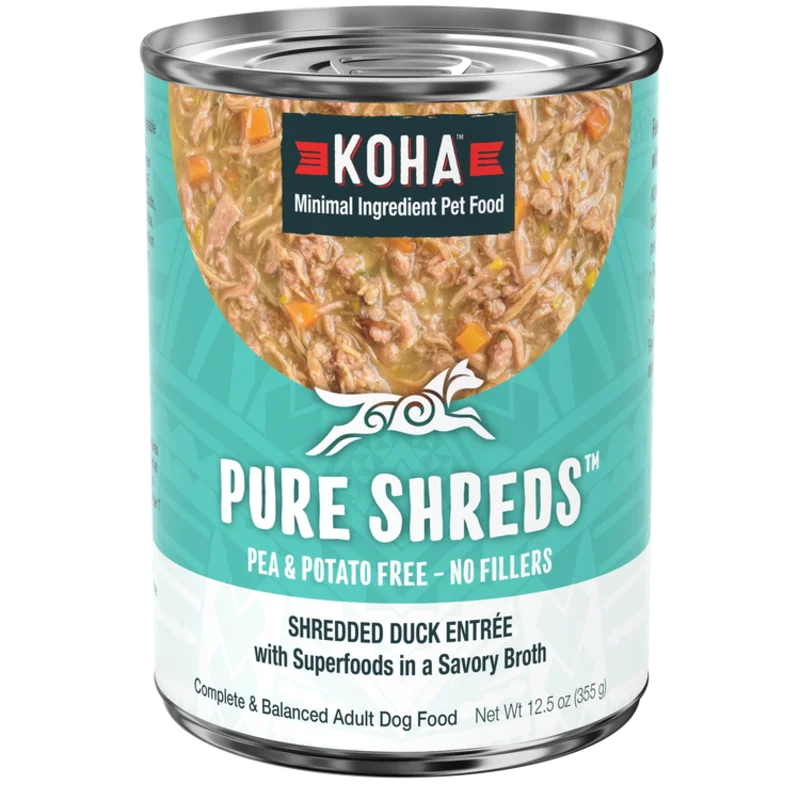 Koha Pure Shreds Shredded Duck Entre for Dogs
