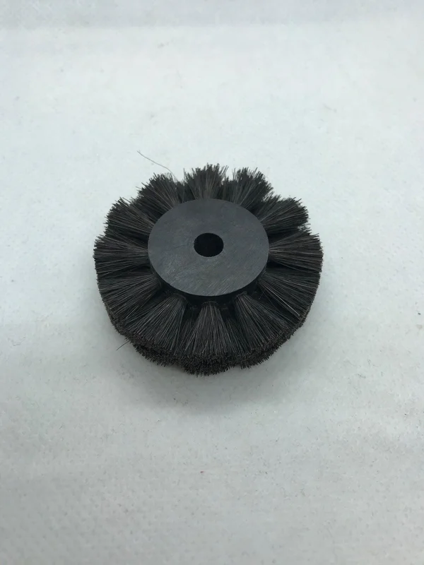 Komori Replacement Feeder Brush Wheel - Black - For Card