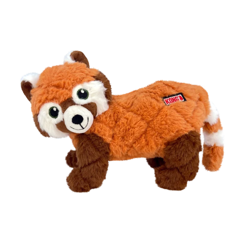 KONG Scampers Red Panda Dog Toy