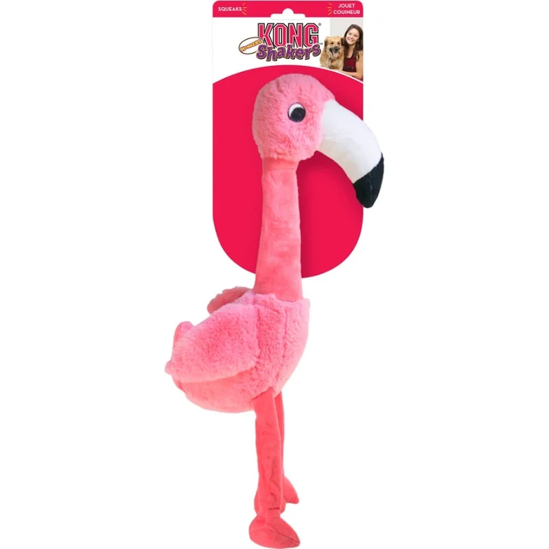 KONG SHAKERS HONKERS FLAMINGO PINK