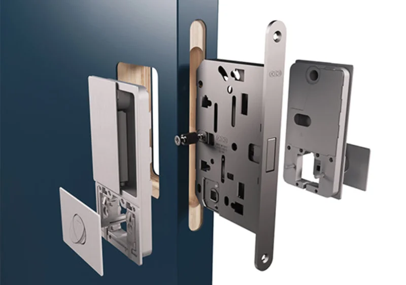 Labor to mill the door for Italian WAVE Handle and Lock