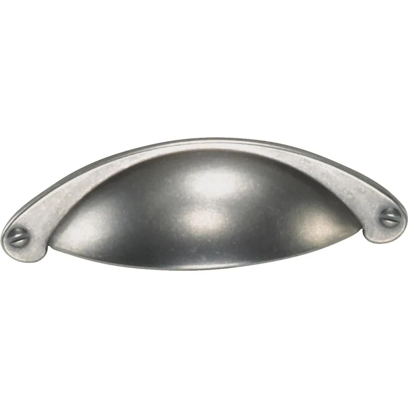 Laurey 2-1/2 In. Antique Pewter Nantucket Cup Cabinet Pull
