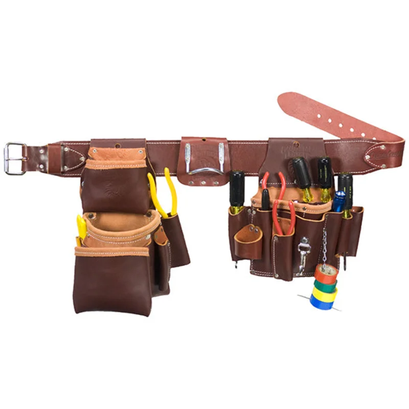 Leather Pro Electrician Tool Belt Setup
