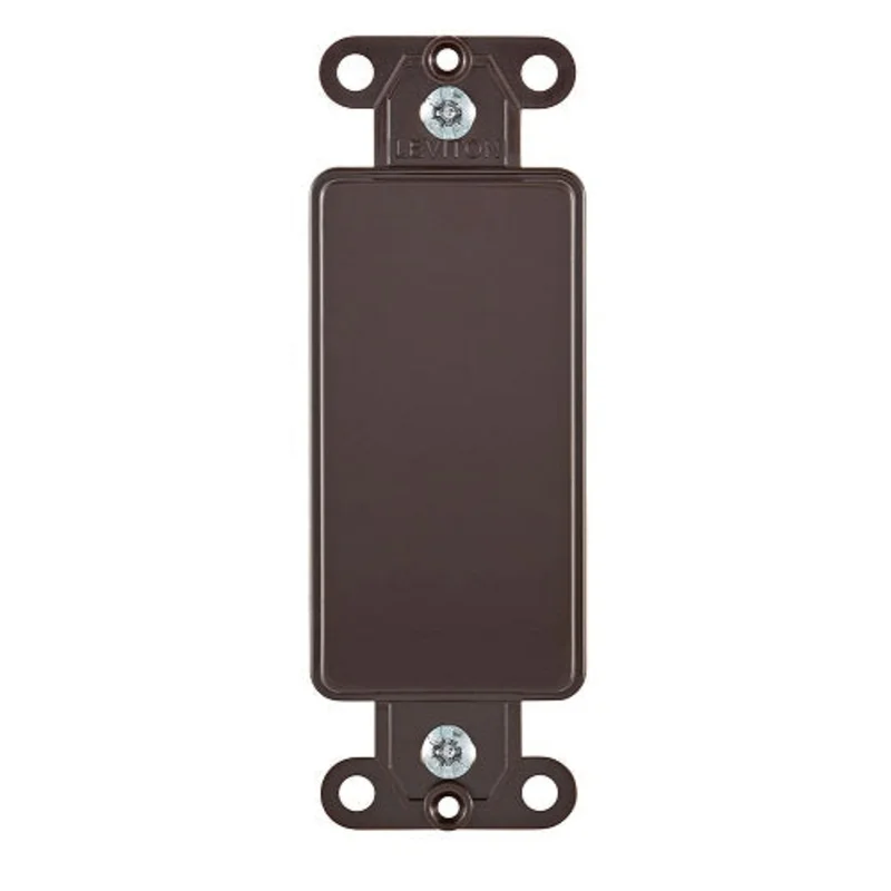 Leviton 1-Gang Decora Blank Multimedia Insert 80414