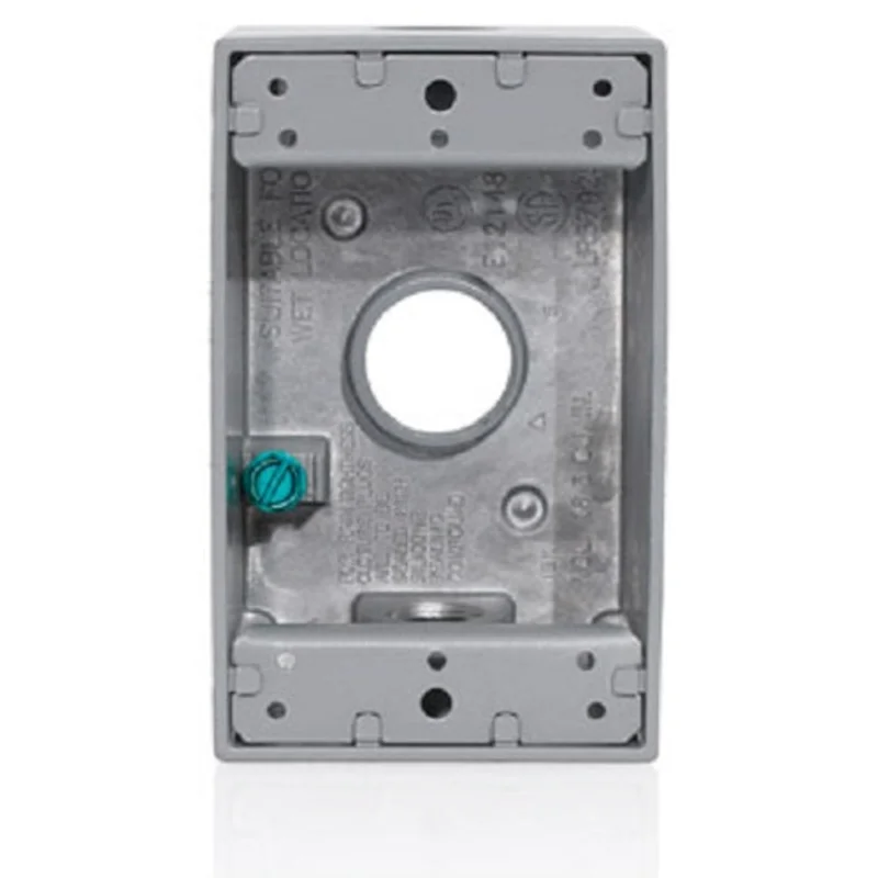 Leviton 1-Gang Weatherproof Box 1GM73-GY