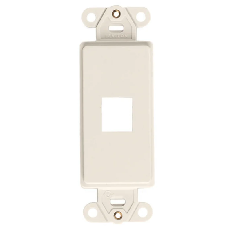 Leviton 1 Port Quickport Decora Insert Light Almond 41641-T