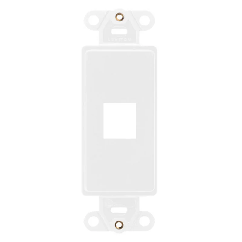 Leviton 1 Port Quickport Decora Insert White 41641-W