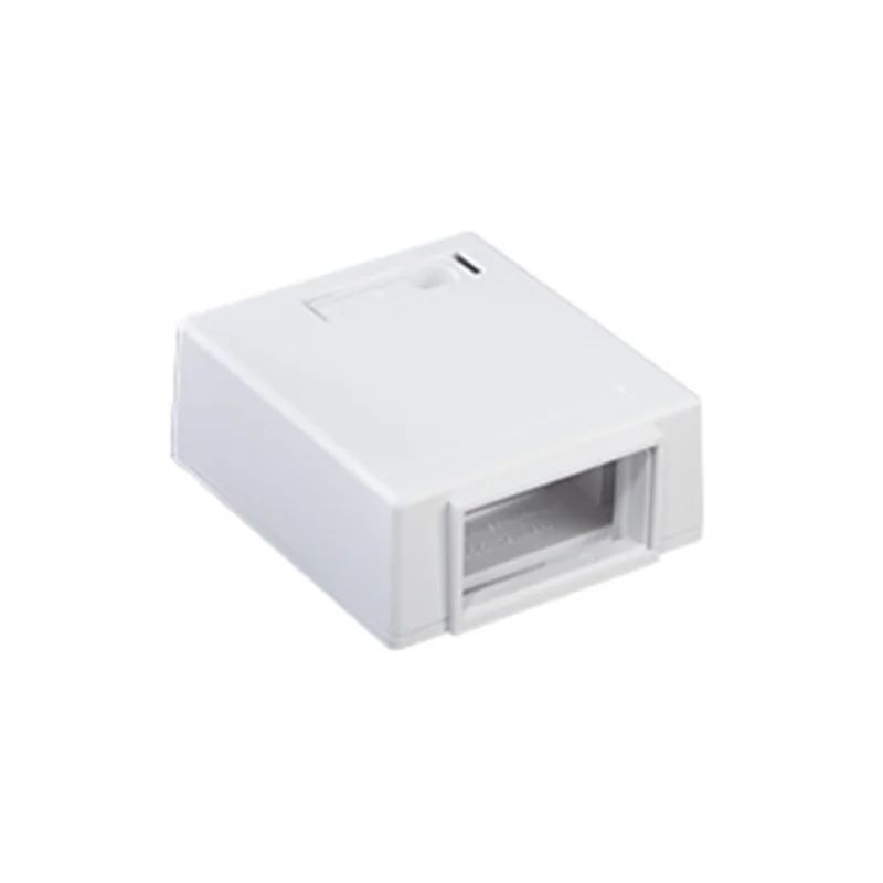 Leviton 1 Unit High MOS Surface-Mount Housing with ID Window 4M089-1WM