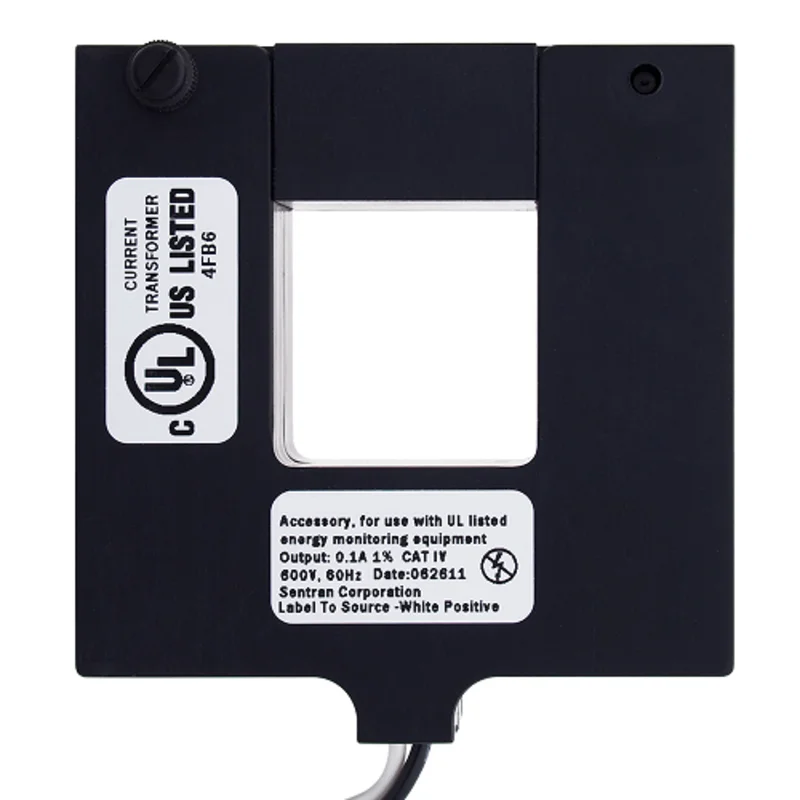 Leviton 100A 100mA Current Transformer For Submetering Black CTD01-K16