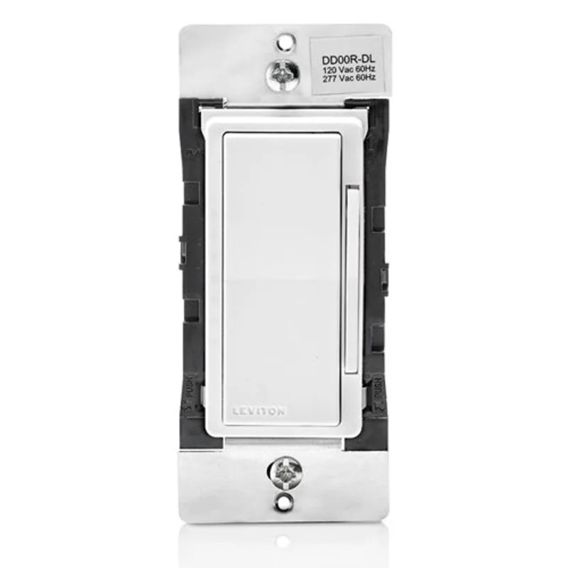 Leviton 120/277V 60Hz Decora Smart Dimmer Switch Companion LED Locator DD00R-DLZ
