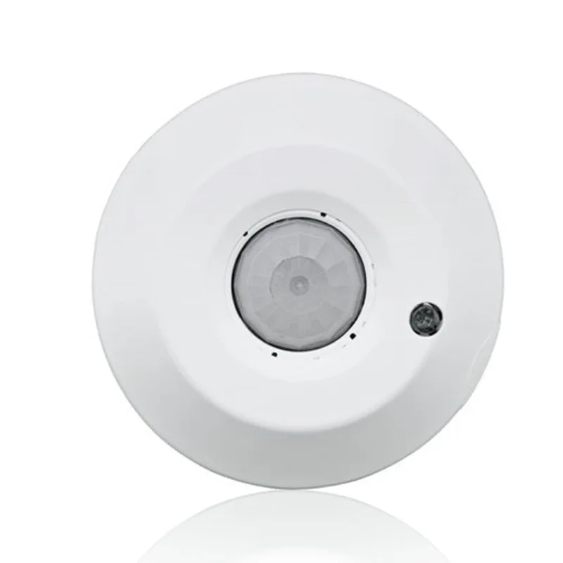 Leviton 120-277V Occupancy Sensor With Integrated Photocell Mid Range Included White O2C04-IDW