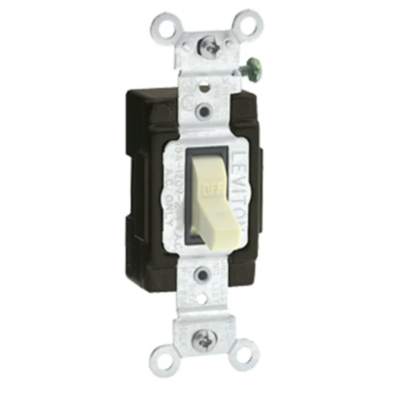 Leviton 120 Volt 15 Amp AC Quiet Switch 5501-LHI