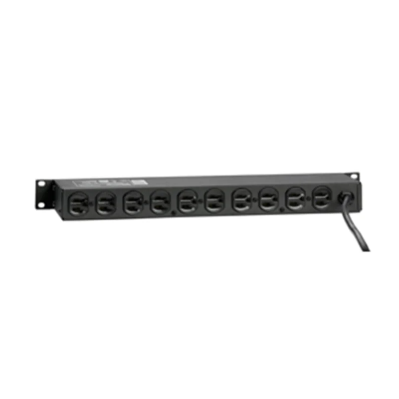 Leviton 120 Volt 15 Amp Surge Protected Steel Housing Black 5500-15N