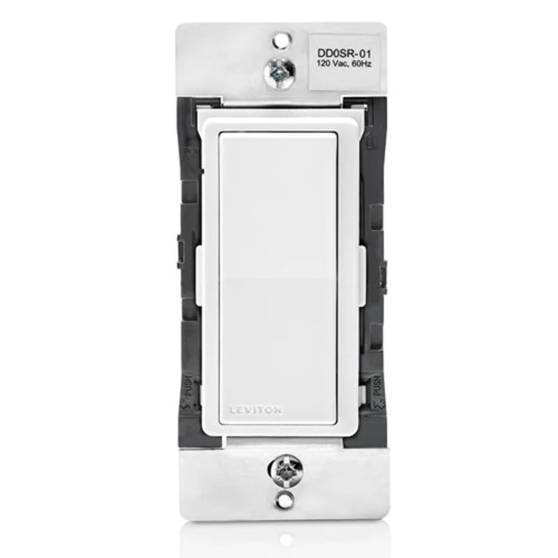 Leviton 120V 60Hz Decora Smart Switch Companion For Multi Location Switching DD0SR-1Z