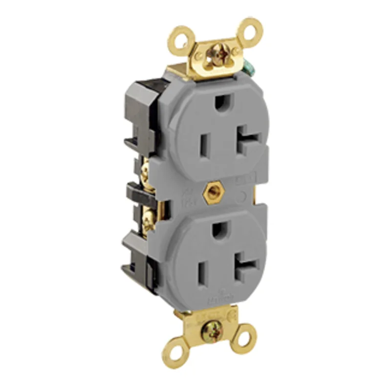 Leviton 125V 3-Wire Duplex Receptacle/Outlet 5362-GY