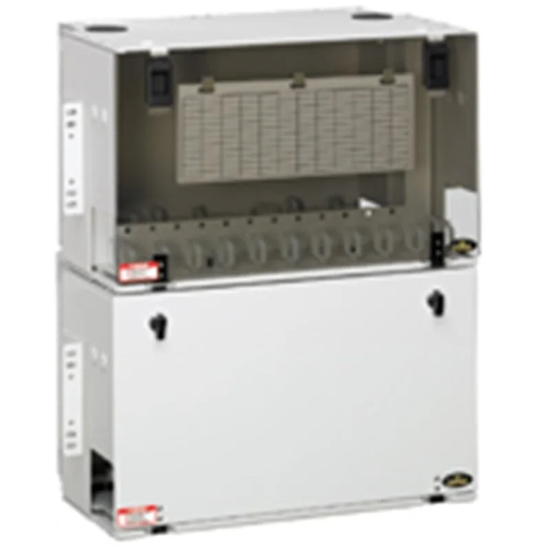 Leviton 12RU LightSpace Enclosure Accepts Up To 12 LightSpace Adapter Plates And 12 Splice Trays DPC12-66