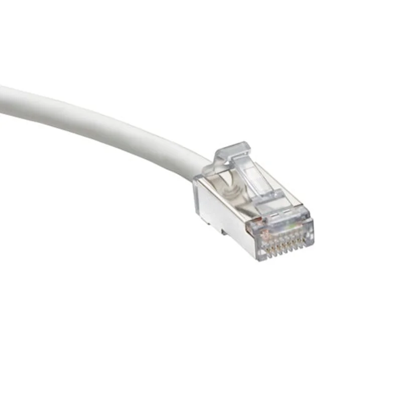 Leviton 14 Ft Cat 6A High Flex Patch Cord 4.2 M White H6A10-14W