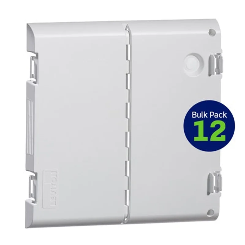 Leviton 14 Inch Vented Hinged Door 49605-14B (Pack of 12)
