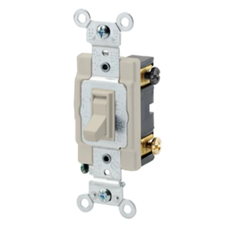 Leviton 15 Amp 120/277V 4-Way AC Quiet Switch 54504-2I