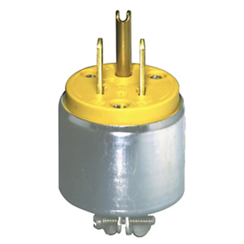 Leviton 15 Amp 125 Volt NEMA 5-15P Wire Grounding Plug 515PA