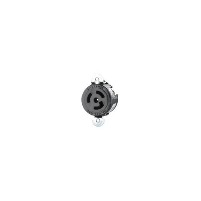 Leviton 15 Amp 125 Volt Single Short Strap Locking Receptacle 4710-SS