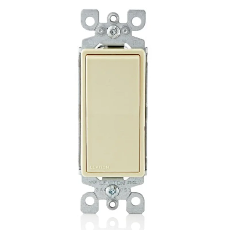 Leviton 15 Amp Decora Rocker Single-Pole Switch 5601-2I