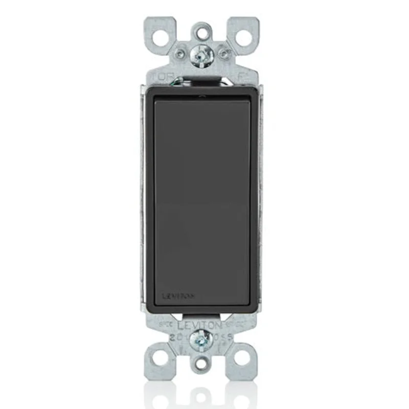 Leviton 15 Amp Decora Single-Pole Switch 5601-2E