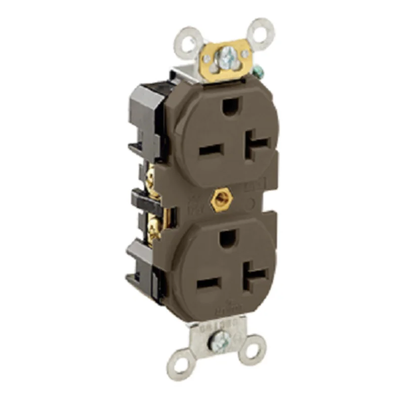 Leviton 15 Amp NEMA 6-15R Duplex Outlet 5662