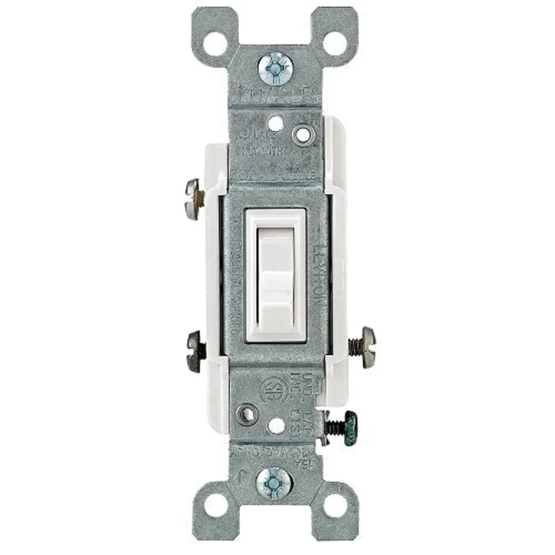 Leviton 15 Amp Single-Pole Switch 2653-2W