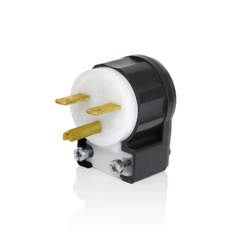 Leviton 15 Amp Straight Blade Plug Industrial Grade 5666-CA