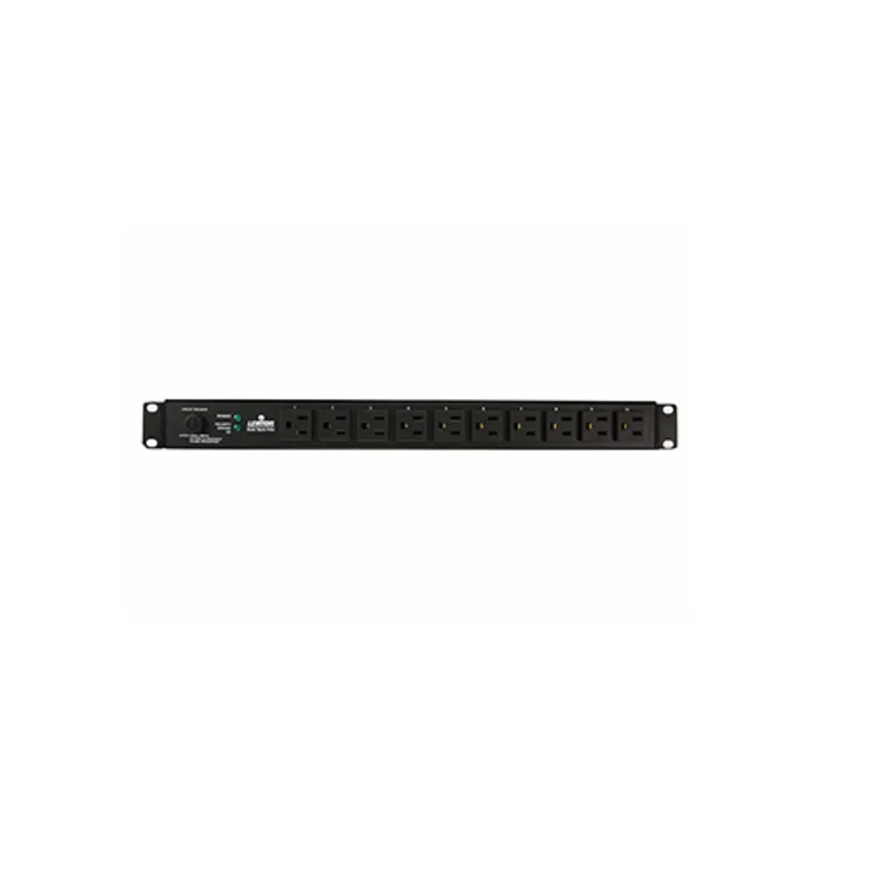 Leviton 15A 120V Unmetered Horizontal Power Distribution Unit 10 Receptacle P1020-12S
