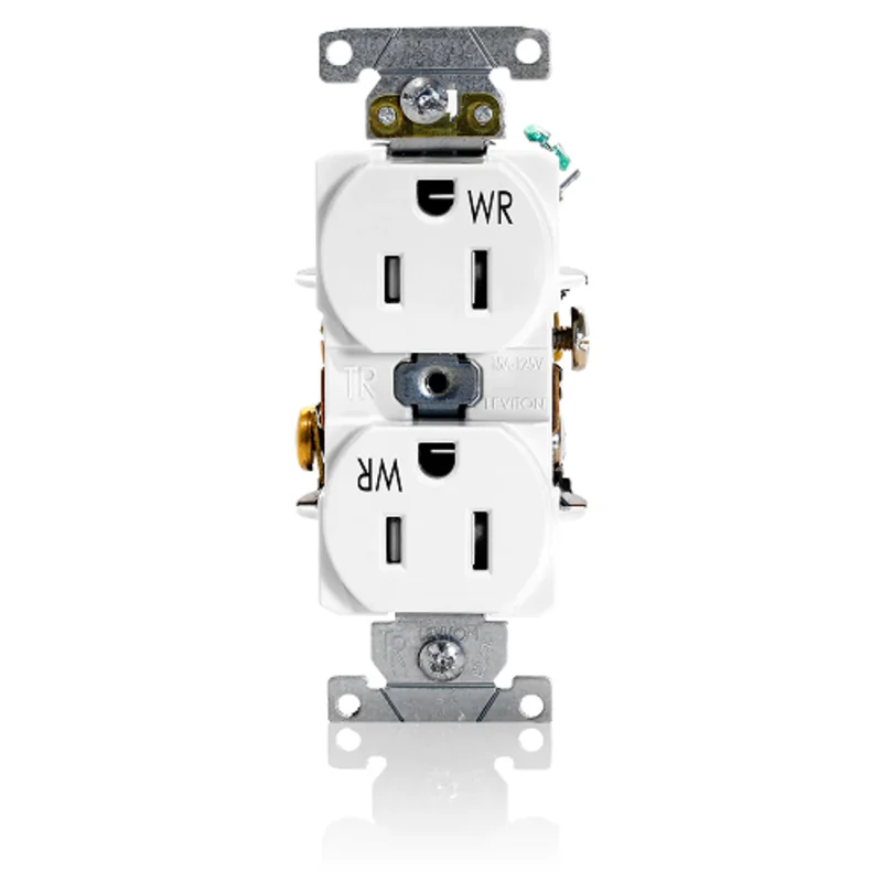 Leviton 15A 125V Weather And Tamper Resistant White TWR15-W
