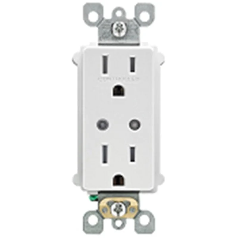 Leviton 15A Tamper Resistant Receptacle DZR15-1RZ