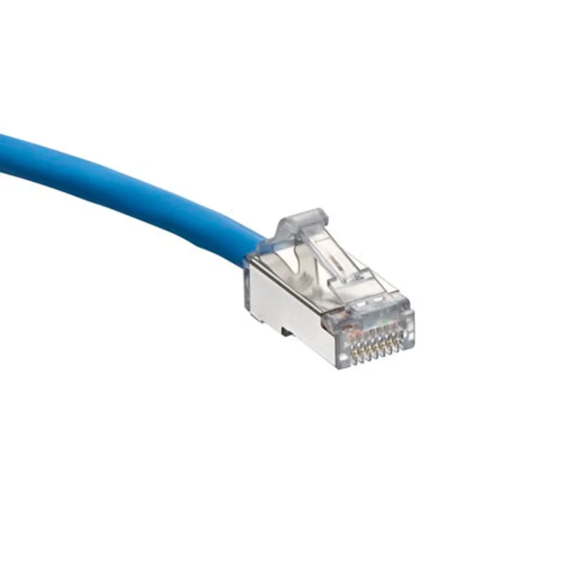 Leviton 17 Ft Cat 6A High Flex Patch Cord 5.1 M Blue H6A10-17L