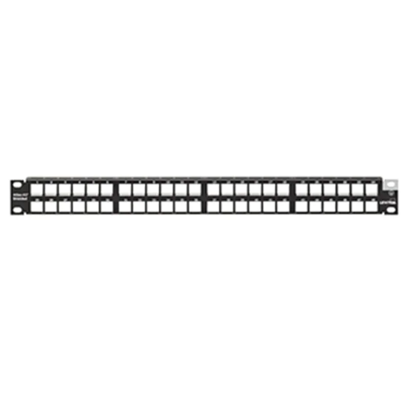 Leviton 1RU 48-Port QUICKPORT Patch Panel 4S255-D48