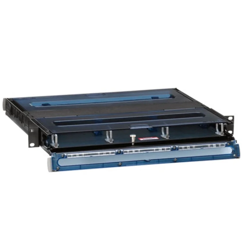 Leviton 1RU Fiber Enclosure with sliding tray 5R1UH-S03