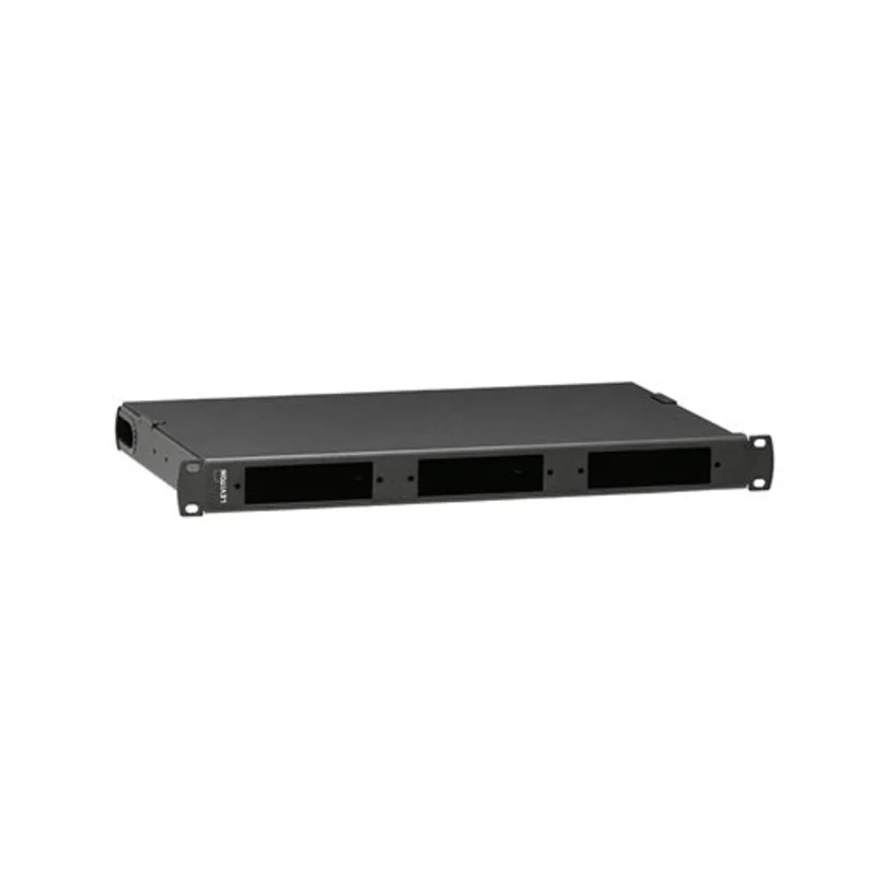 Leviton 1RU Flush Mount Fiber Distribution and Splice Enclosure 5R1UL-F03