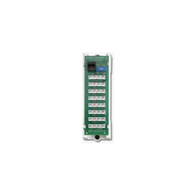 Leviton 1x7 Telephone Security Module 47609-TSV