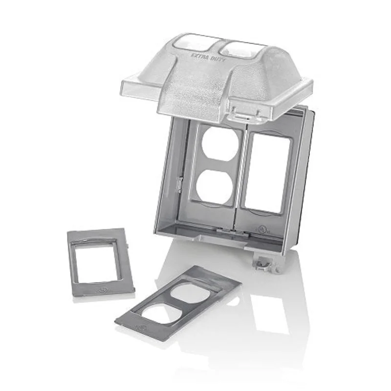 Leviton 2-Gang Extra Duty Weather-Resistant 5982-UCL