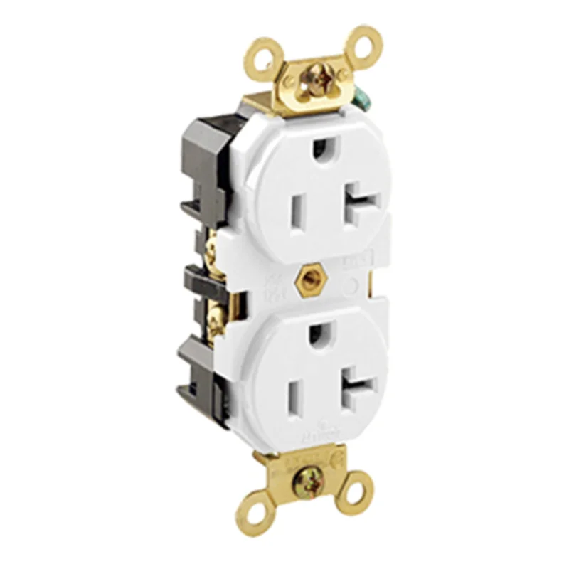 Leviton 2-Pole 125V Duplex Outlet 5362-W