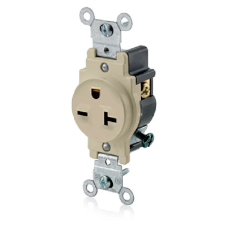 Leviton 2-Pole Single Receptacle/Outlet 5821-I