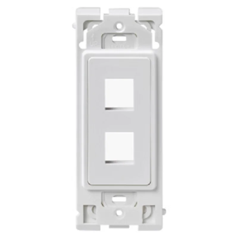 Leviton 2-Port Insert White RE640-WW2
