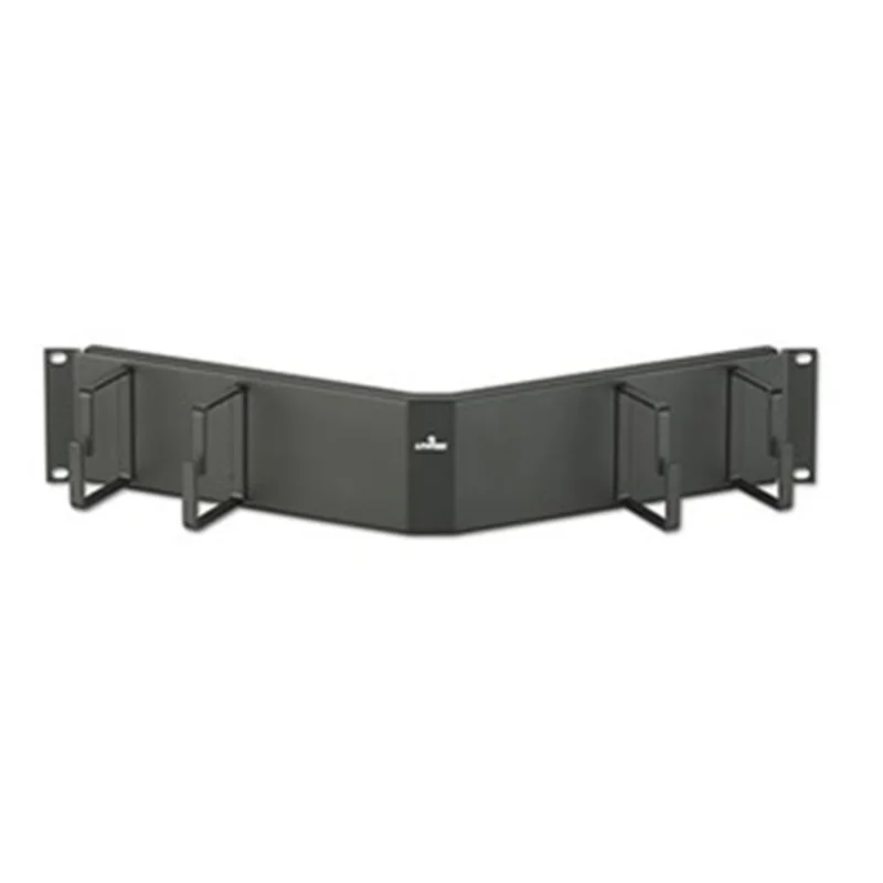 Leviton 2 RU Angled Horizontal Patch Cord Organizer 49254-BCM