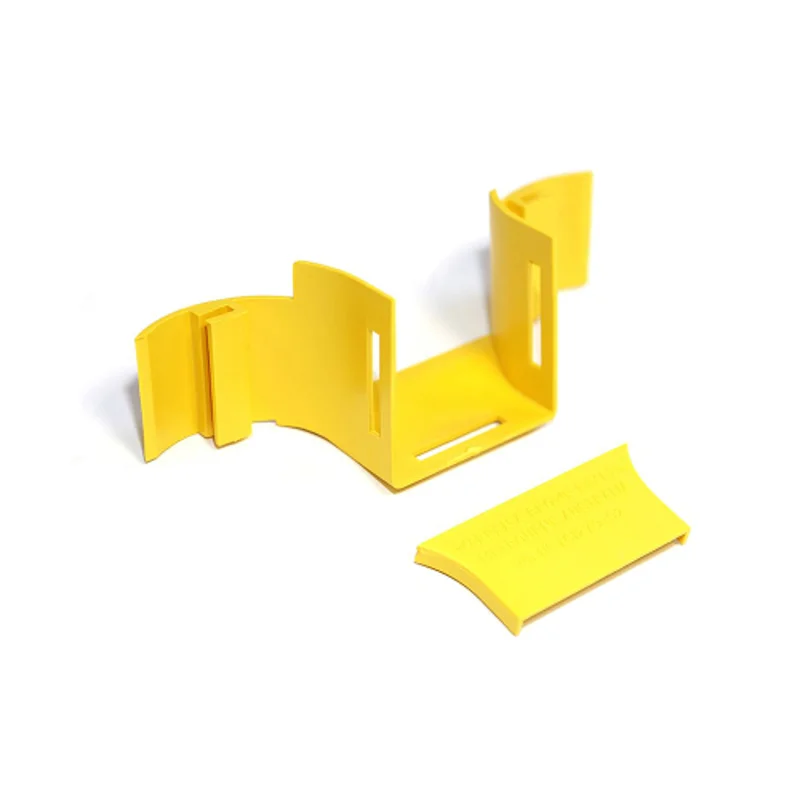 Leviton 2"x2" Fiber Raceway Trumpet Yellow S2TRM-TRM