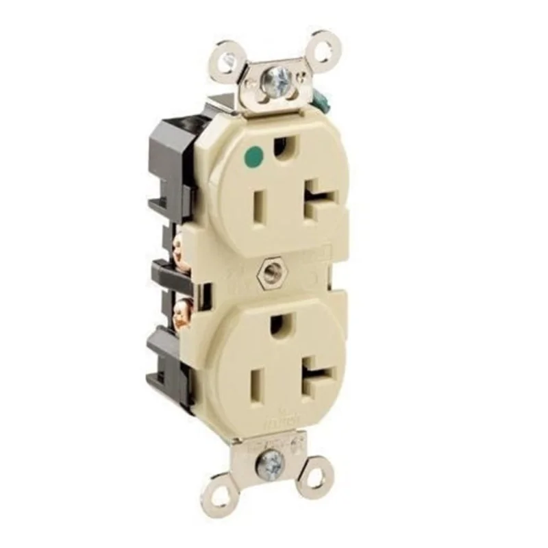 Leviton 20 Amp 125 Volt Duplex Receptacle 8300-I
