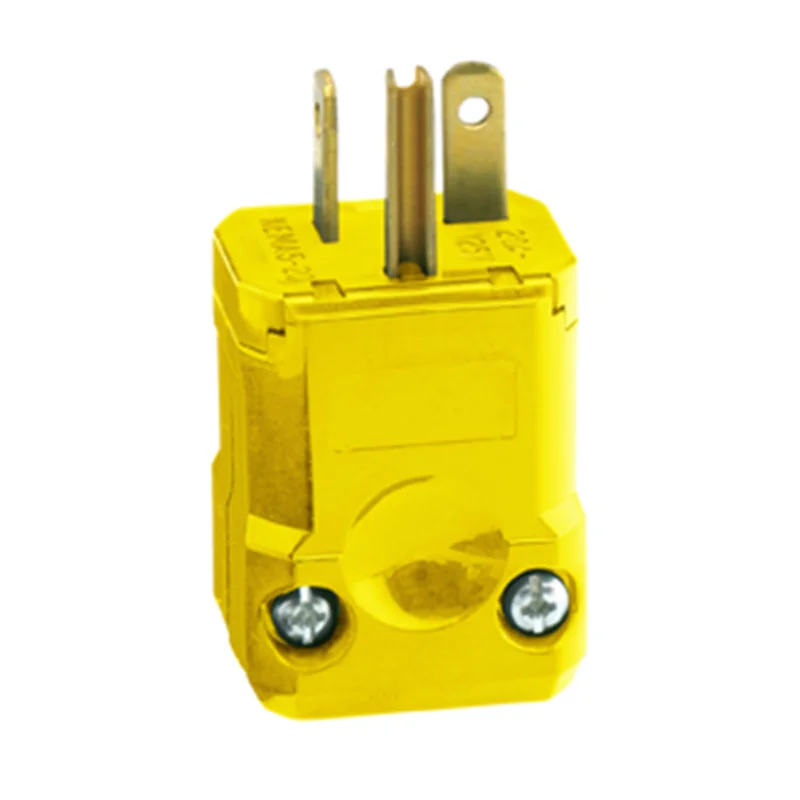 Leviton 20 Amp 125 Volt Straight Blade Plug 5356-VY