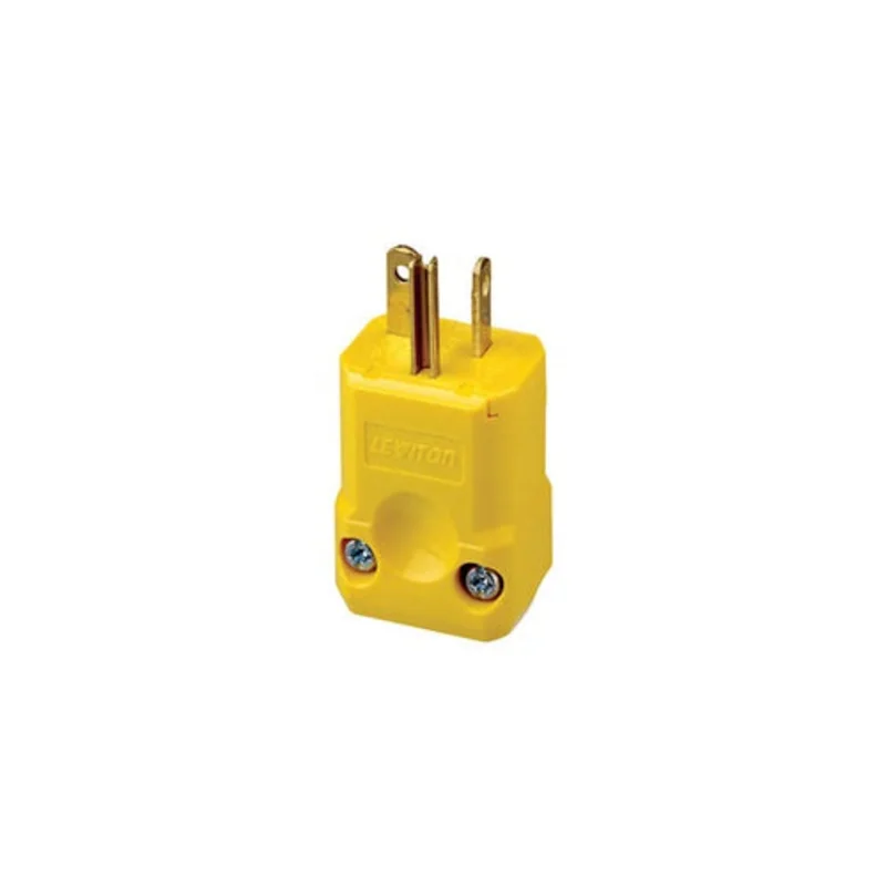Leviton 20 Amp 250 Volt Straight Blade Plug 5456-VY